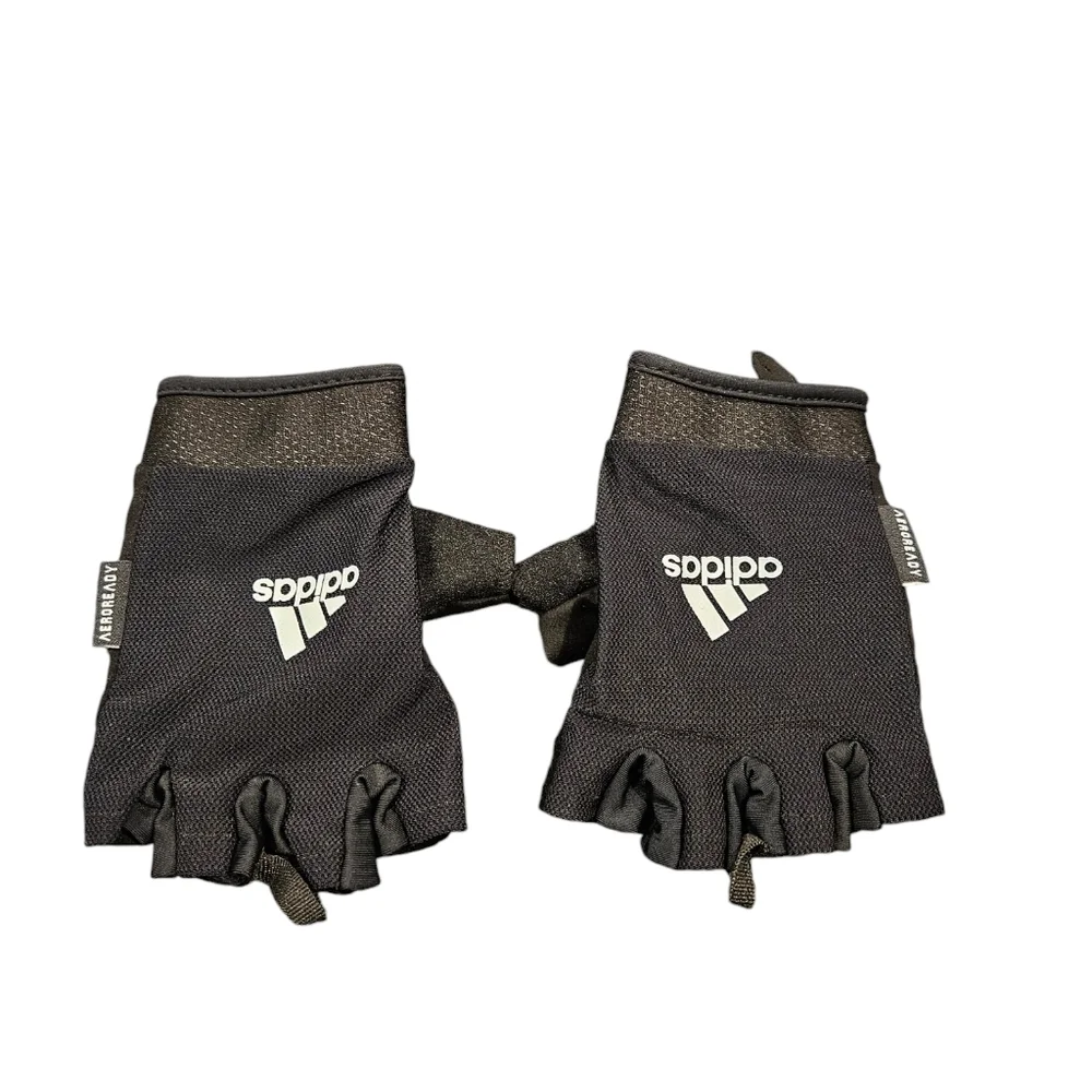 Woman's Adidas Aeroready Ajustable workout gloves XL NWOT - Picture 2 of 5